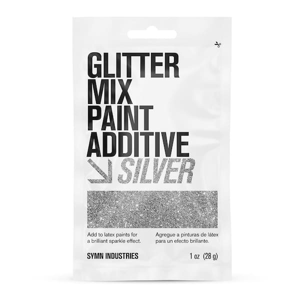 Glitter Silver Paint Additive