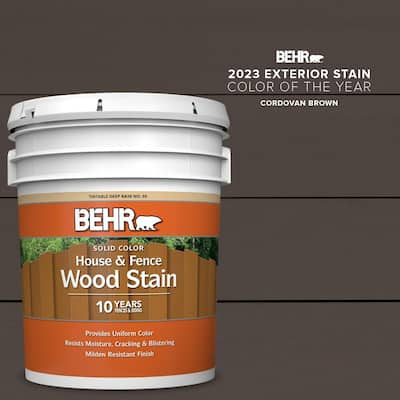 BEHR 1 qt. #TIS-502 Dark Walnut Transparent Oil-Based Advanced Formula  Interior Wood Stain B350204 - The Home Depot