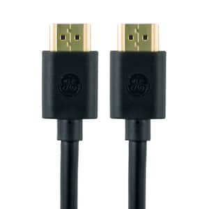 3 ft. 4K HDMI 2.0 Cable with Ethernet and Gold Plated Connectors in Black