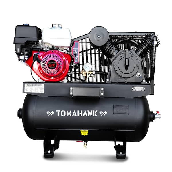 30 Gal. 175 PSI Portable Gas-Powered Air Compressor with 13HP Honda GX390 Engine