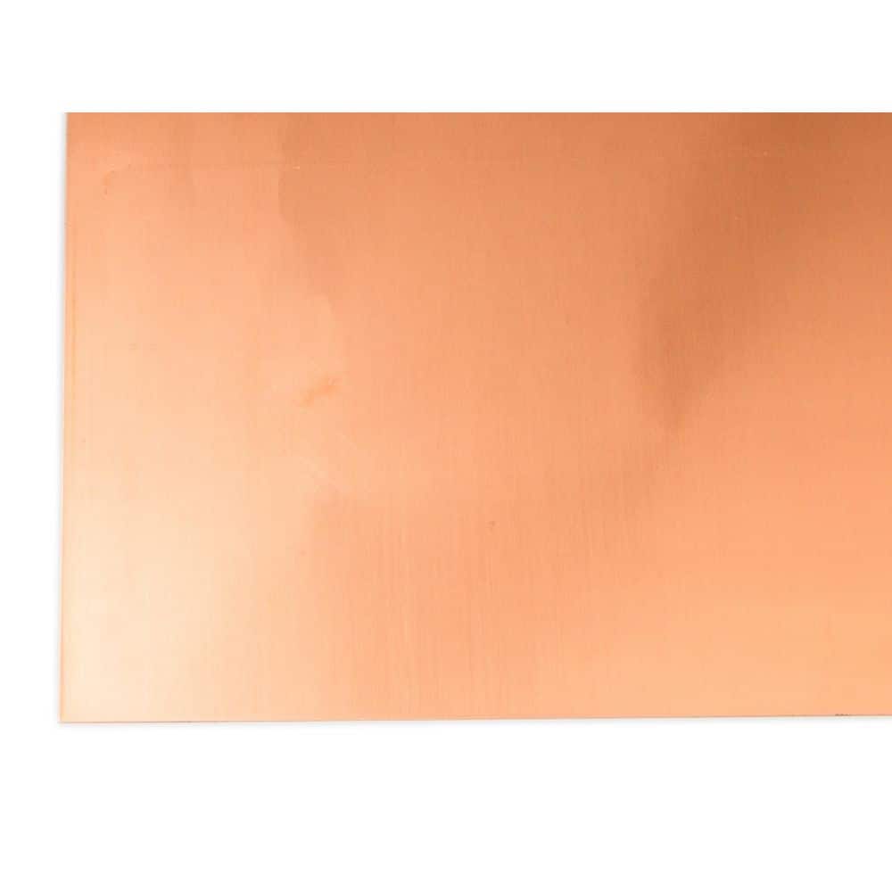 24 in. x 24 in.-22 Gauge Thick Solid Copper Sheet Metal price history on PriceWatchPro