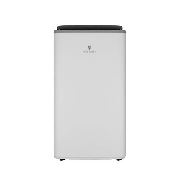 12,000 BTU (8,000 BTU DOE) Portable Air Conditioner Cools 550 sq. ft. with Fan, Dehumidifier, Remote and Wi-Fi in White