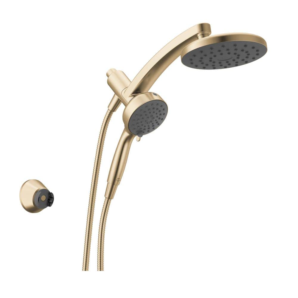Delta PivotPro Gold 6-Spray Wall Mount Dual Fixed and Handheld
