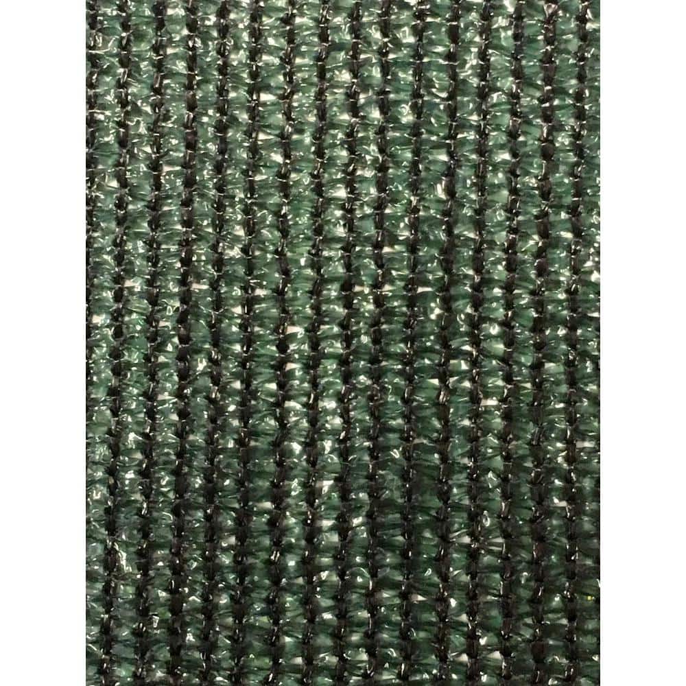 Green Polyethylene Knitted Privacy Cloth with Brass Grommets