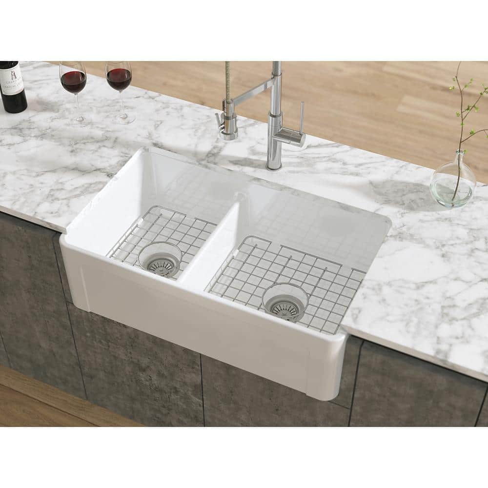 Large Stainless Steel Sink Grid with Bumpers
