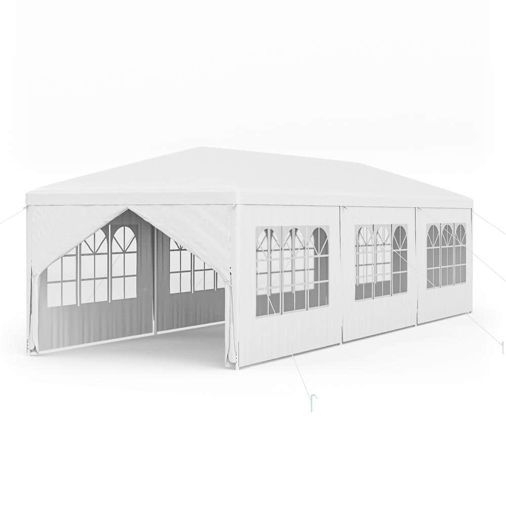 Costway 10'x30' Outdoor Party Wedding Tent Canopy Heavy duty Gazebo