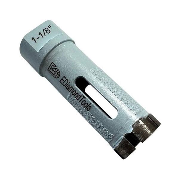 1-1/8" Wet Diamond Core Drill Bit for Concrete Granite Coring 5/8”–11 Arbor 