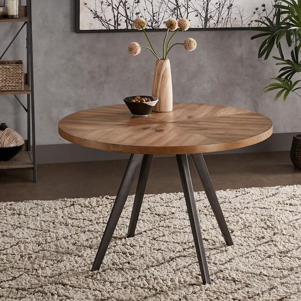 Laura Modern Classic Natural Oak Wood Round Edge Oval Coffee Table