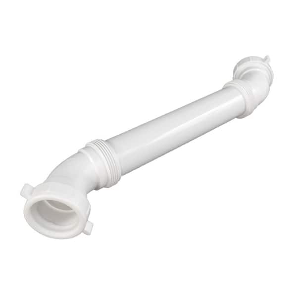 PLUMBFLEX 1-1/2 in. Polypropylene Offset Trap for Tubular Drain Applications