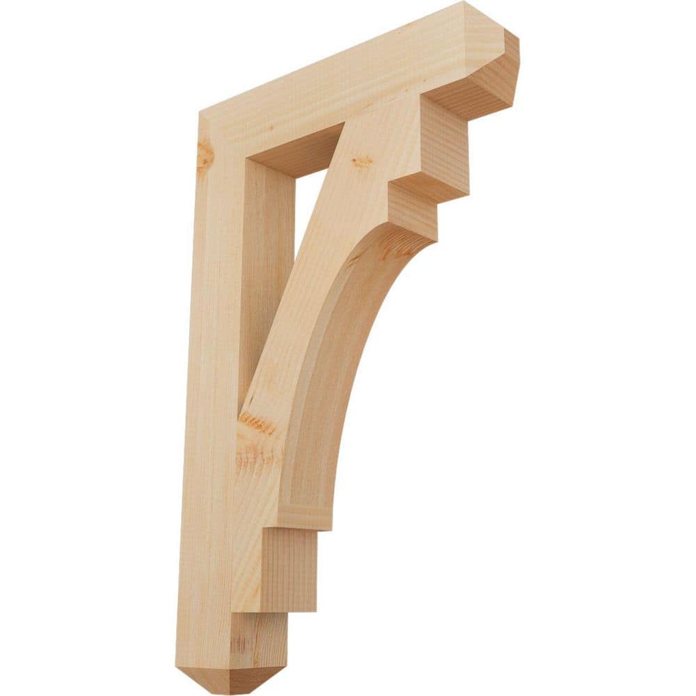 3.5 in. x 32 in. x 20 in. Douglas Fir Merced Craftsman Smooth Bracket price history on PriceWatchPro
