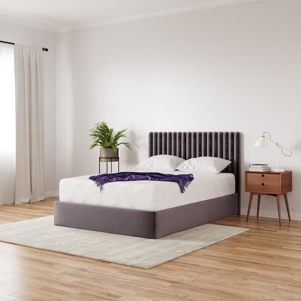 null Memoir 12 in. Medium-Firm Gel Memory Foam Smooth Top Queen Mattress