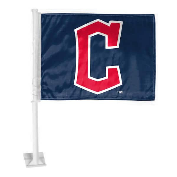 FANMATS MLB - Cleveland Guardians Car Flag Large 1-Piece 11 in. x 14 in.