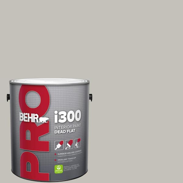 BEHR PRO 1 gal. #PPU25-09 Foggy London Dead Flat Interior Paint