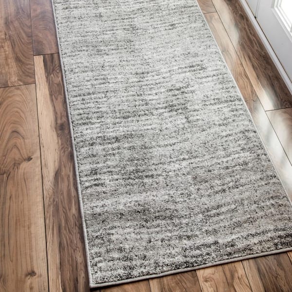 Sherill Modern Ripples Gray 2 ft. x 6 ft. Runner Rug