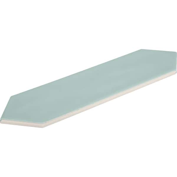 Daltile LuxeCraft Spa Glossy 3 in. x 12 in. Glazed Ceramic Picket