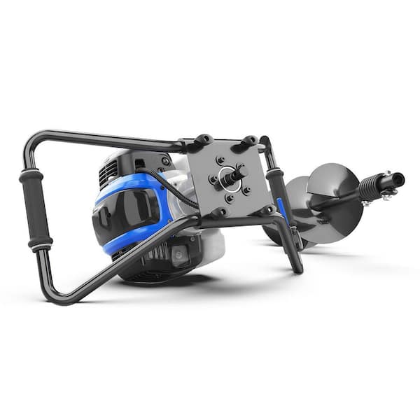 WILD BADGER POWER Gas 53cc Earth Auger Powerhead with 8-inch x