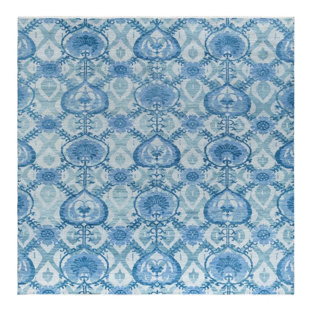 Modern-Contemporary Ivory 9 X 12 Hand-Knotted Silk Indoor Area Rug price history on PriceWatchPro