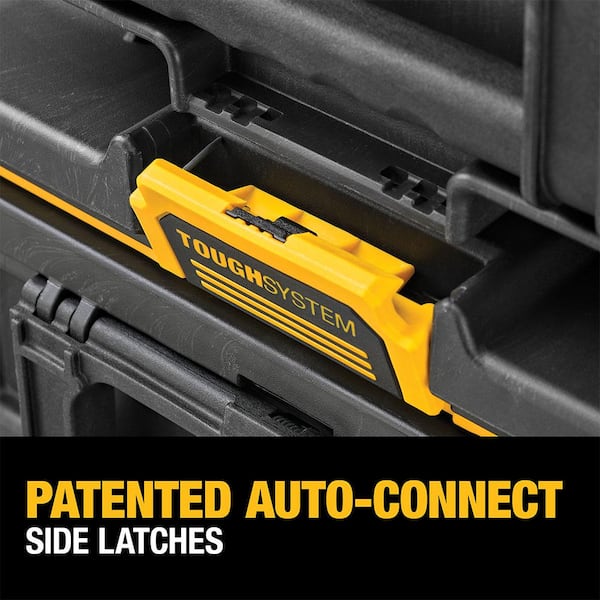 DEWALT - TOUGHSYSTEM 2.0 24 in. Mobile Tool Box, 22 in. Large Tool Box and 10-Compartment Deep Small Parts Organizer