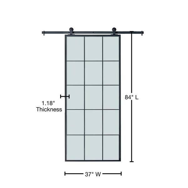 Nexel® Glass Froster, 1 Sliding Door, 4.1 Cu. Ft., Black