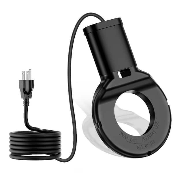 500W Cast Aluminum Utility De-Icer, Winter Bird Bath Heater, Submersible Water Heater for Livestock, Animals