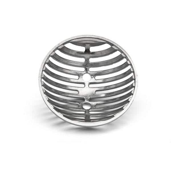 Zurn 6.6 in. Drain Dome P1900-semi-dome-alum - The Home Depot