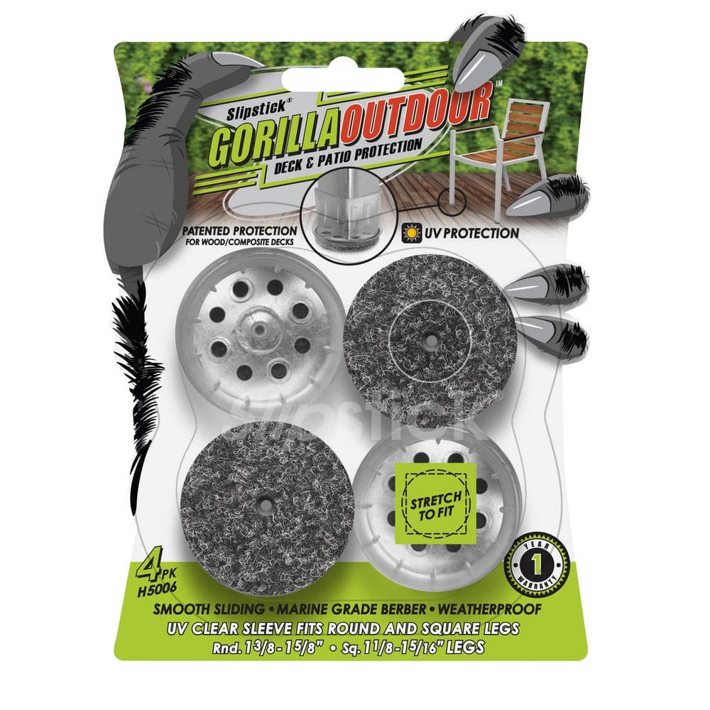 Gorilla Floor Protection Gorilla Outdoor Clear Sleeve Berber Pads