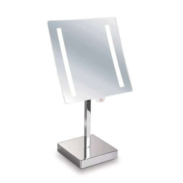 Empire Industries Empire 5X Magnification 8 in. x 8 in. Lighted Makeup Mirror