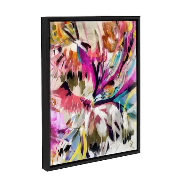 Kate and Laurel Sylvie Amaze by Inkheart Designs Flowers Framed