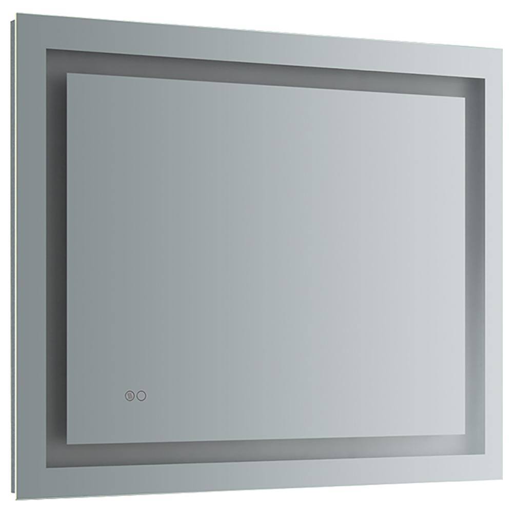 Frameless 36" x 30" Clear LED Bathroom Vanity Mirror
