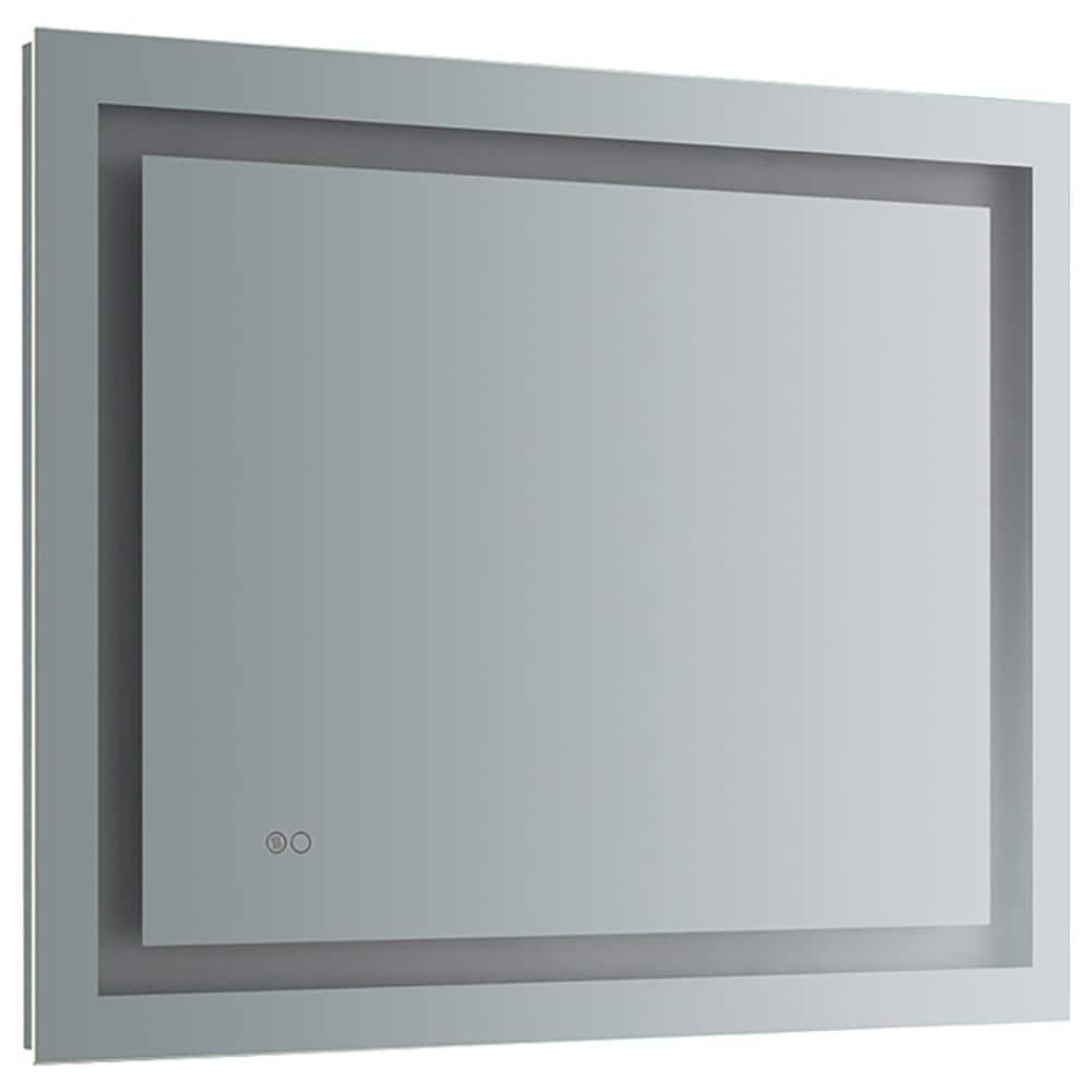 Frameless 36" x 30" Clear LED Bathroom Vanity Mirror