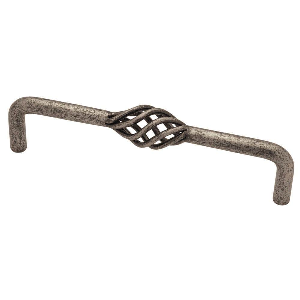 Birdcage 5-1/16 in. (128mm) Antique Pewter Wire Cabinet Drawer Pull