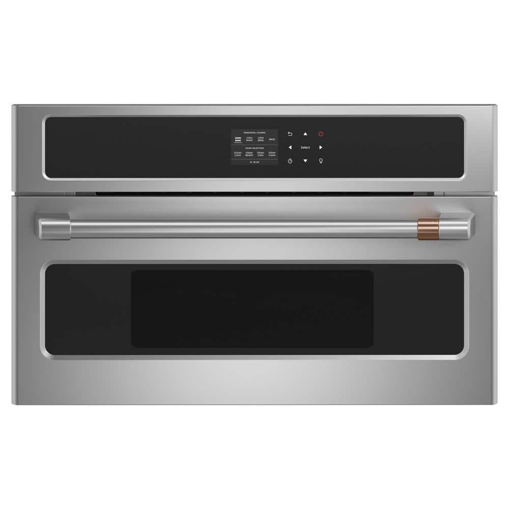 30 in. Single Electric Wall Oven With Convection and Steam in Stainless Steel