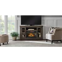 Home Decorators Collection Caufield 54 in. Infrared Electric Fireplace Deals