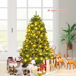 5 ft. Premium Hinged Dunhill Unlit Artificial Christmas Tree with 600 Branch Tips