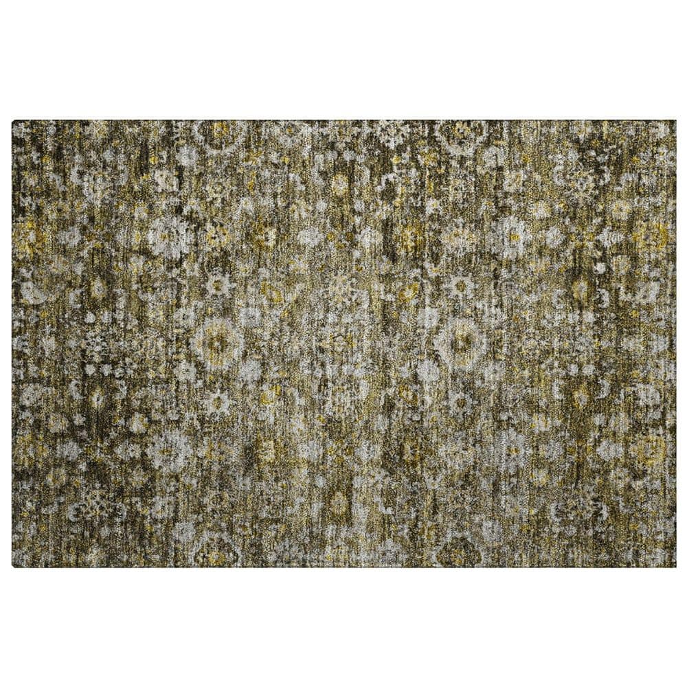 Dream Shag Premium Machine Washable Abstract ADS651 Mocha 2 ft. x 3 ft. Accent Rug price history on PriceWatchPro