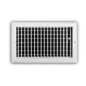 14 in. x 8 in. Adjustable 1-Way Wall/Ceiling Register