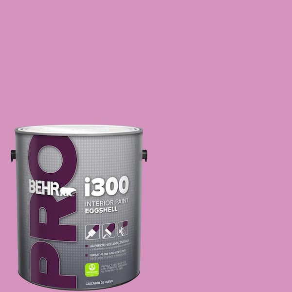 BEHR PRO 1 gal. #680B-4 Pressed Flower Eggshell Interior Paint