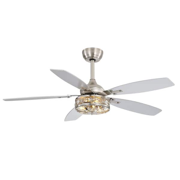 Payne 48 in. Indoor Ceiling Fan with 5 Plywood Blades, 6-Speed Remote Control, DC Motor and Timer with Memory Function