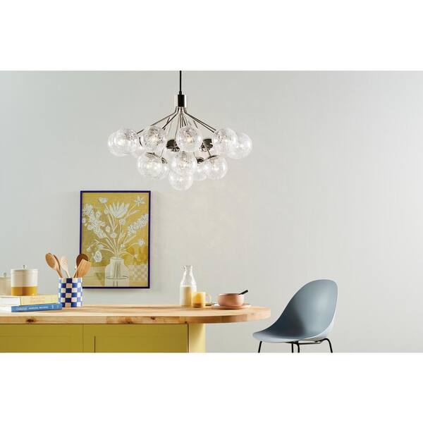 Kichler Silvarious 16-Light Polished Nickel Modern/Contemporary Chandelier