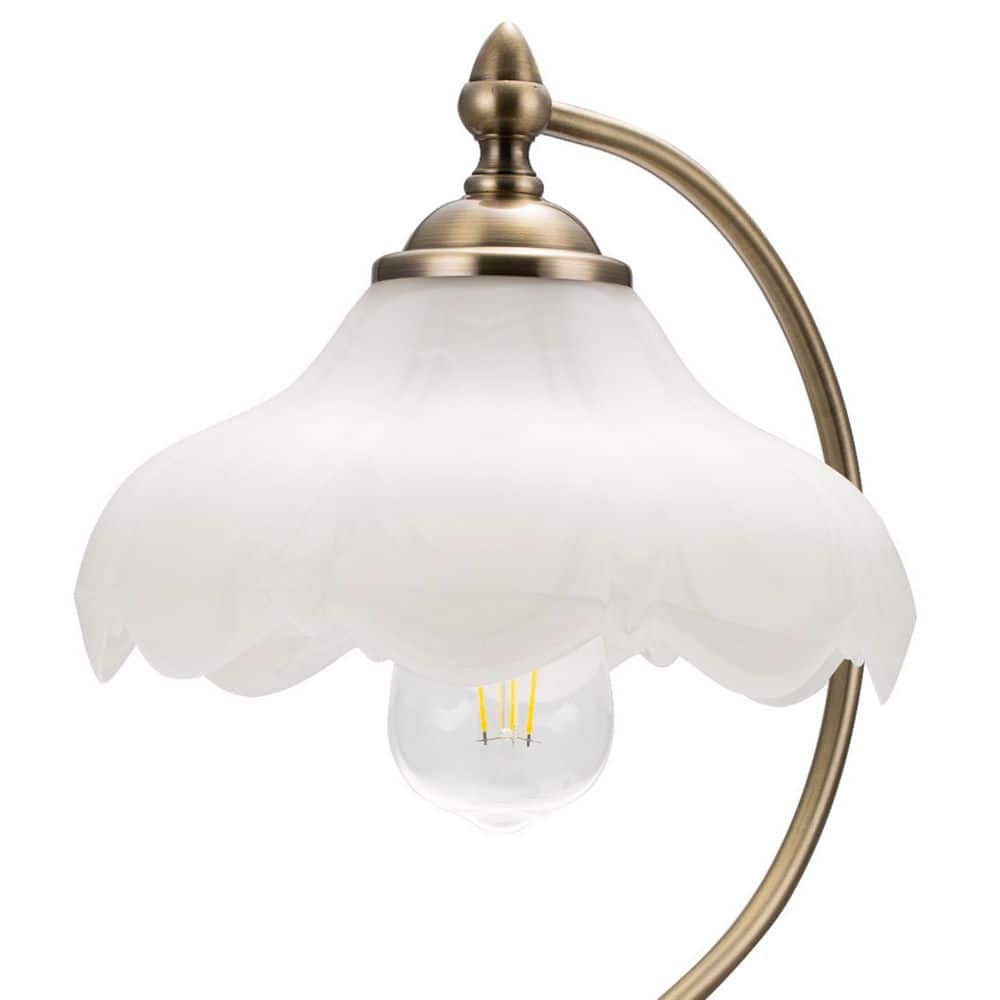 5 in. Milky White Flower Shaped Glass Lamp Shade For Table Lamp Floor Lamps, Bowl Lamp Shade Neckless 1 in. Fitter price history on PriceWatchPro