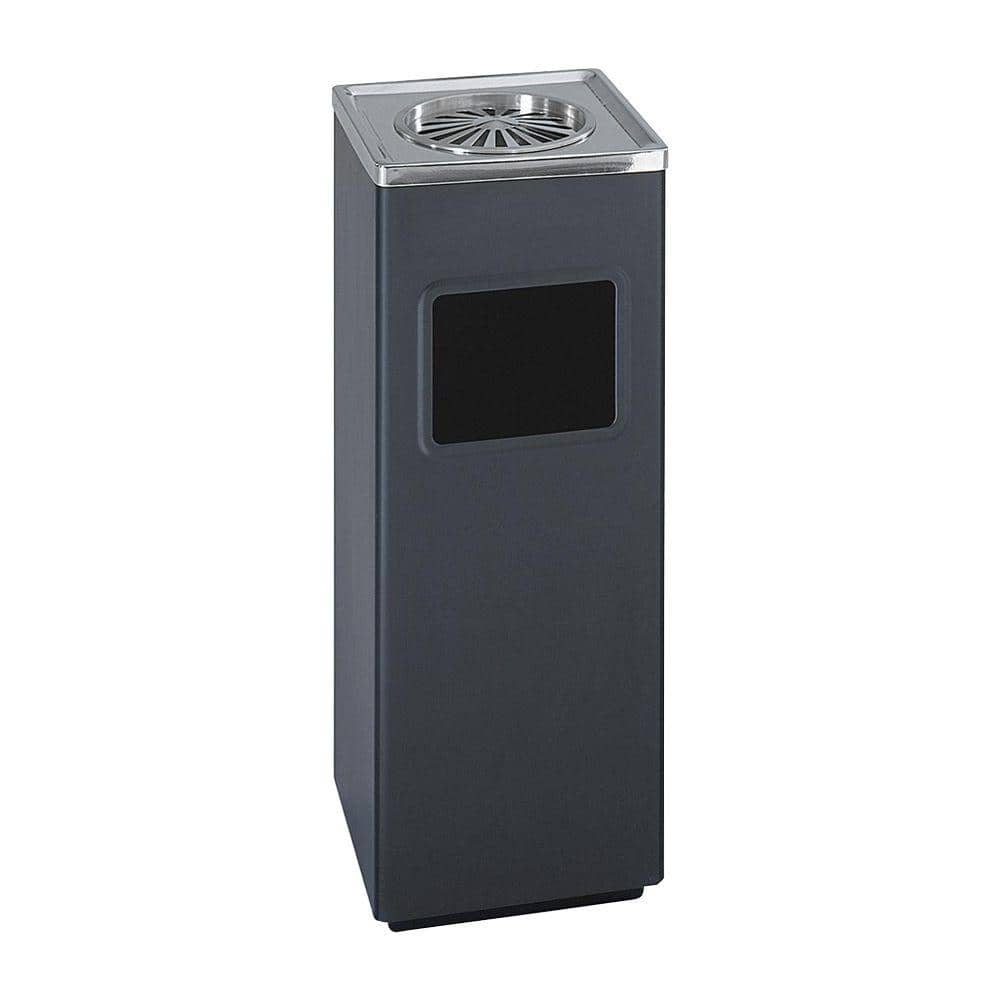 Safco 3 Gal Ash N Trash Sandless Urn Smokers Pole Saf9696bl The Home Depot