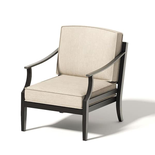 Tamarin Aluminum Outdoor Lounge Chair with Sunbrella Cushion (1-Pack)