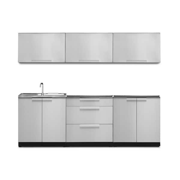 Metal Kitchen Sink Base Cabinet Restaurant Kitchen Cabinet with