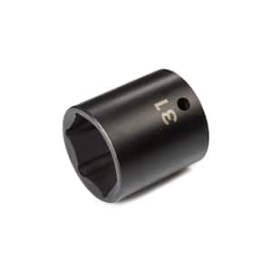 1/2 in. Drive x 31 mm 6-Point Impact Socket