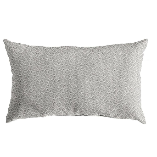 SORRA HOME Sorra Home Sunbrella Retain Oyster Rectangle Outdoor Lumbar Pillow