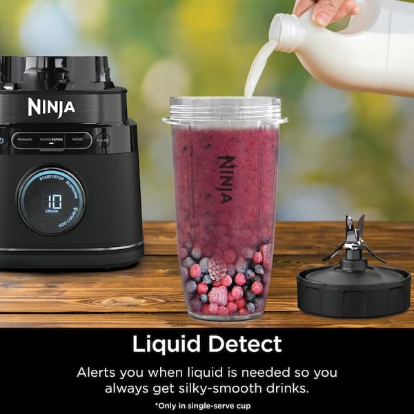 Ninja DETECT DUO Power Blender PRO Single-Serve Blender TB301 Black for  sale online