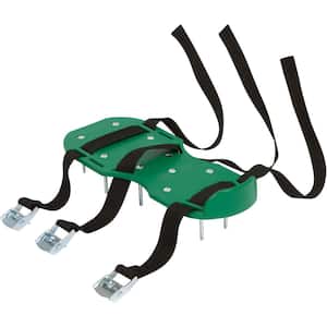 3 Buckle Lawn Aerator Shoes with Adjustable Straps