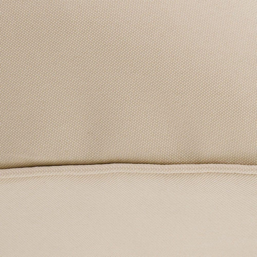Antique Beige Water-Resistant Patio Chaise Lounge Cushion