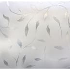 Etched Leaf 24 in. x 36 in. Window Film