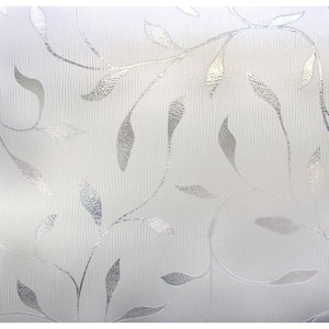 Etched Leaf 24 in. x 36 in. Window Film
